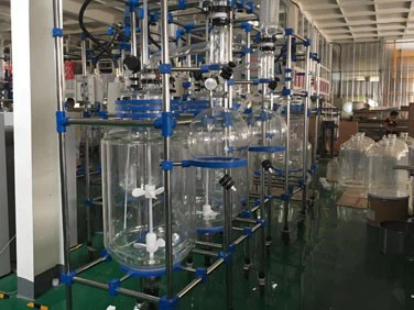 Double Jacketed Glass Reactor | Shaanxi Achieve chem-tech Double Jacketed Glass Reactor | Shaanxi Achieve chem-tech