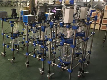 Double Jacketed Glass Reactor | Shaanxi Achieve chem-tech Double Jacketed Glass Reactor | Shaanxi Achieve chem-tech