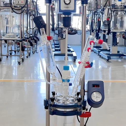 100l Glass Reactor | Shaanxi Achieve chem-tech 100l Glass Reactor | Shaanxi Achieve chem-tech