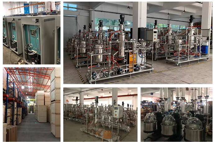 Hybrid Wiped Film Distillation Unit fACTORY Hybrid Wiped Film Distillation Unit fACTORY
